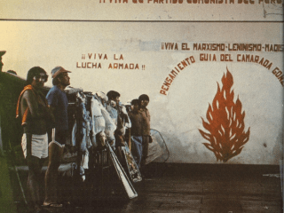 Krigsfanger i El Fronton ca 1983
